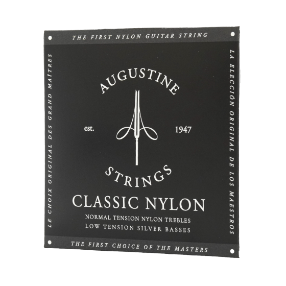 Augustine Black Label SET of Classical Guitar Strings