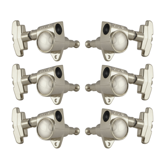 Grover Super Rotomatics 109 Series Nickel Set 3+3