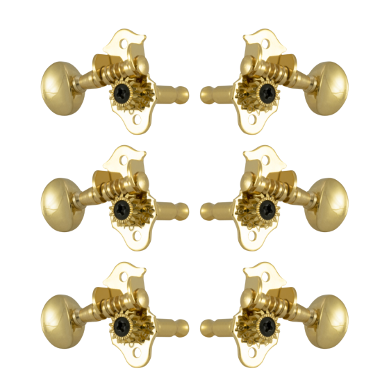 Grover Sta-Tite Vertical 98 Series Gold Set 3+3