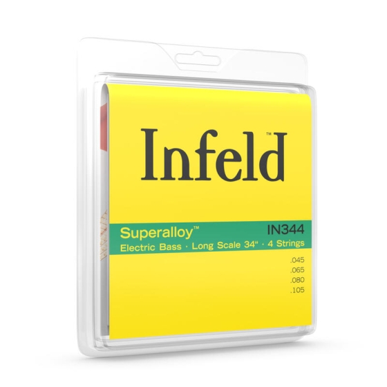 Infeld Superalloy 6 STRING Bass Guitar SET Roundwound Long Scale 34"