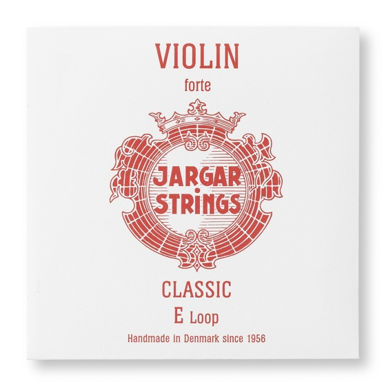 Jargar Violin E String. Classic Series Forte Loop End - 4/4 Size