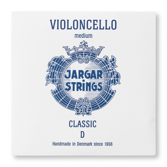 Jargar Cello D String. Classic Series Medium - 4/4 Size