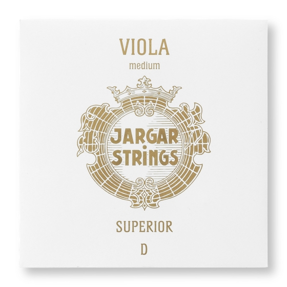 Jargar Viola D String. Superior Series Medium - 4/4 Size