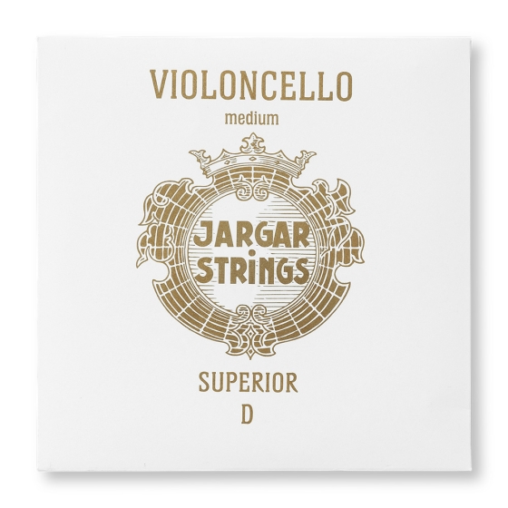 Jargar Cello D String. Superior Series Medium - 4/4 Size