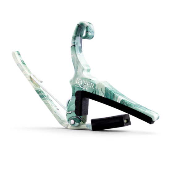 Kyser Capo Acoustic Quick Change x Gopherwood Celadon