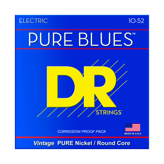 DR Strings Pure Blues Electric Medium to Heavy