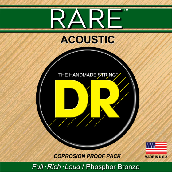 DR Strings Rare Acoustic Light - 12 String