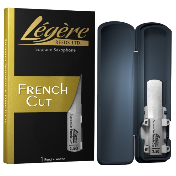 Legere Soprano Saxophone Reeds French Cut 2.50