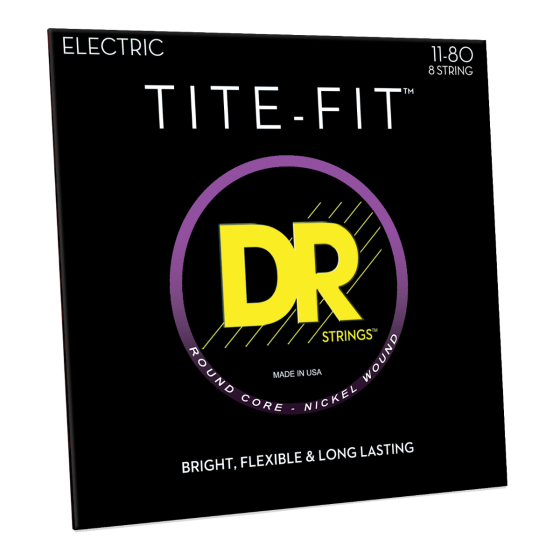 DR Strings Tite-Fit Electric Heavy 8 String
