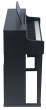 Medeli FORTE Series Digital Upright Piano. 88 Key. Black Satin