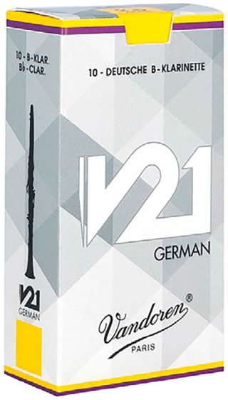 Vandoren Bb Clarinet Reeds 1.5 V21 German (10 BOX)