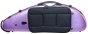 Hidersine Violin Case - Polycarbonate Halfmoon Brushed Purple