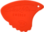 Sharkfin Pick - Relief Extra Soft Red - 25 Pack