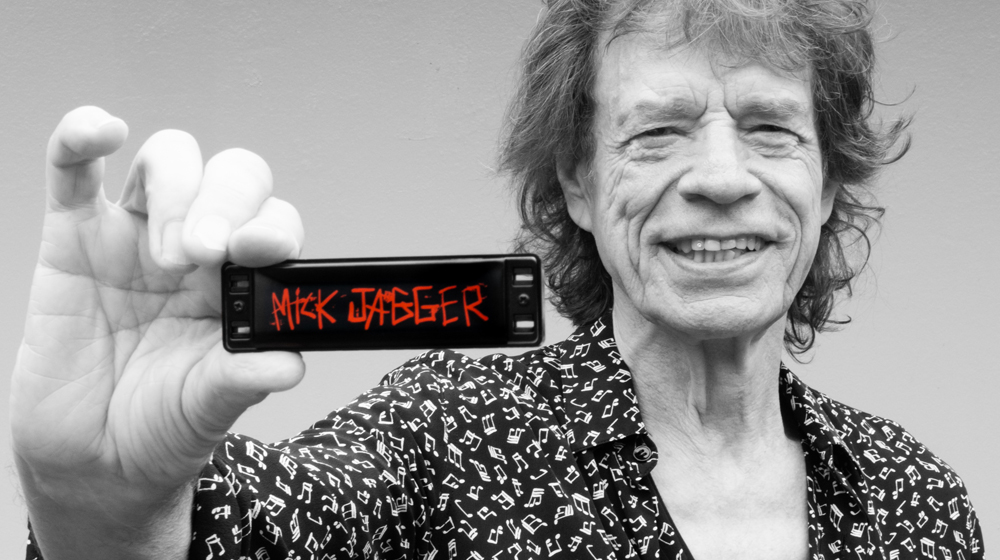 Lee Oskar 'Mick Jagger' 1st Edition Signature 'C' Harmonica Lands