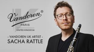 Introducing Sacha Rattle as a Vandoren UK Artist